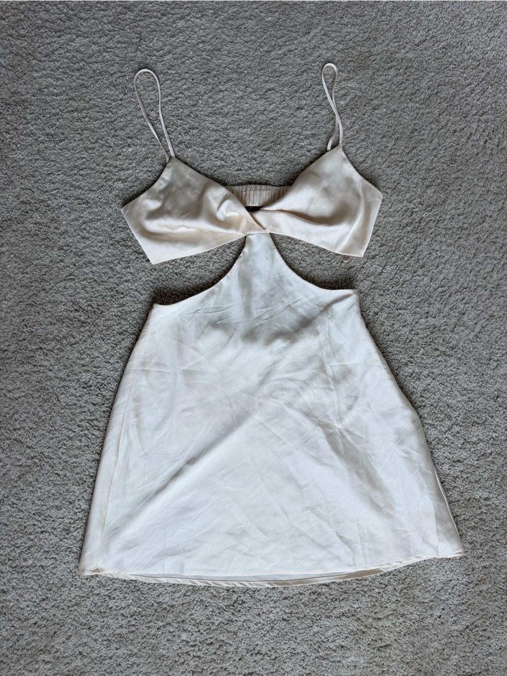 Victoria + Sophia Cut Out Mini Dress